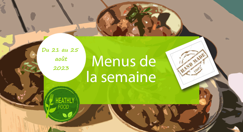 César et Marcus semaine 34 du 21 au 25 août 2023 - Livraison Lunch Box Monaco