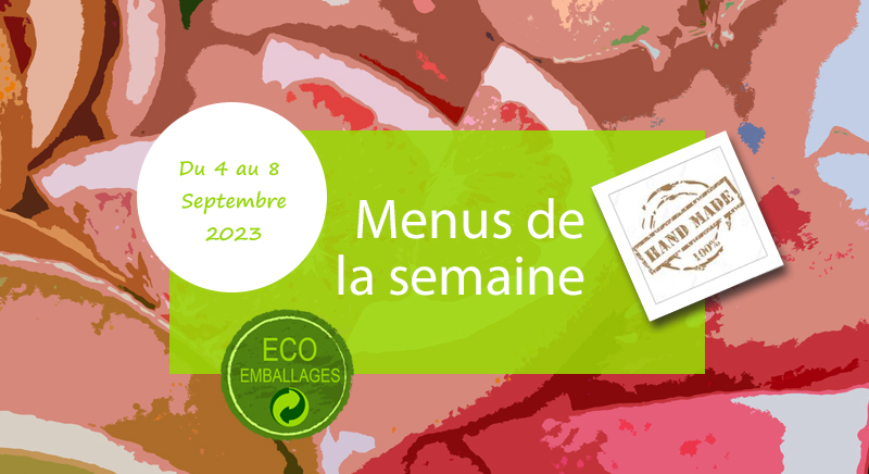 César et Marcus semaine 36 du 4 au 8 septembre 2023 - Livraison Lunch Box Monaco