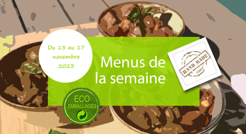 César et Marcus semaine 46 du 13 au 17 novembre 2023 - Livraison Lunch Box Monaco