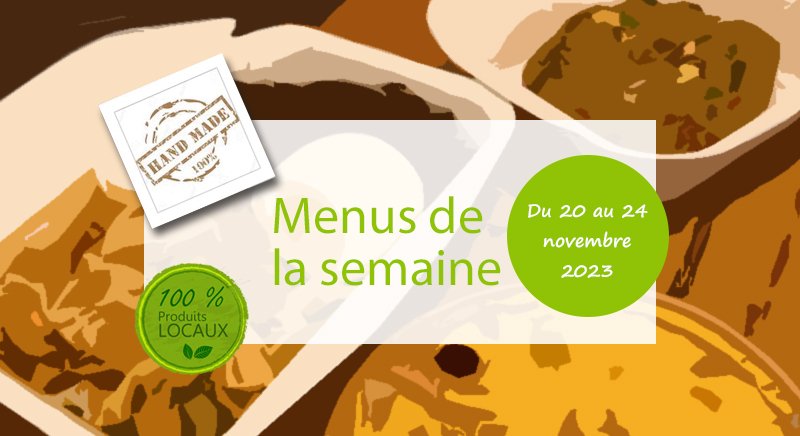 César et Marcus semaine 47 du 20 au 24 novembre 2023 - Livraison Lunch Box Monaco