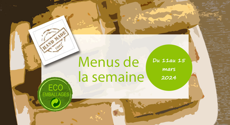 César et Marcus semaine 11 du 11 au 15 mars 2024 - Livraison Lunch Box Monaco